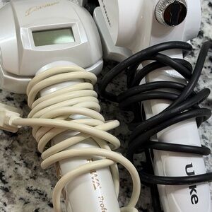 Hair Styling Tools - White Curling/Waving Devices